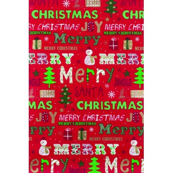 Christmas Premium Coated Gift Wrap 5A5841 Christmas Premium Coated Gift Wrap 5A5841